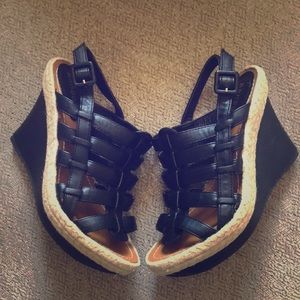 Back Wedge Sandals